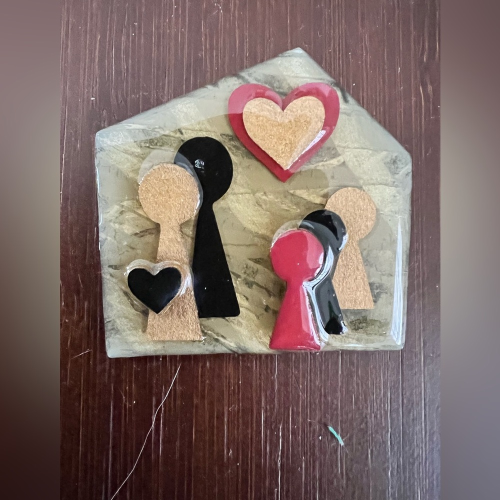 People Pins by Lucinda. Collectible one of a kind hand made pins from 1990s.